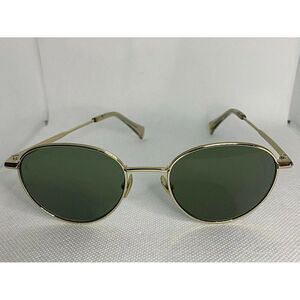 Raen Andreas Light Gold round Unisex Aviator sunglasses